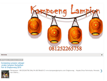 Tablet Screenshot of kampoenglampion.com